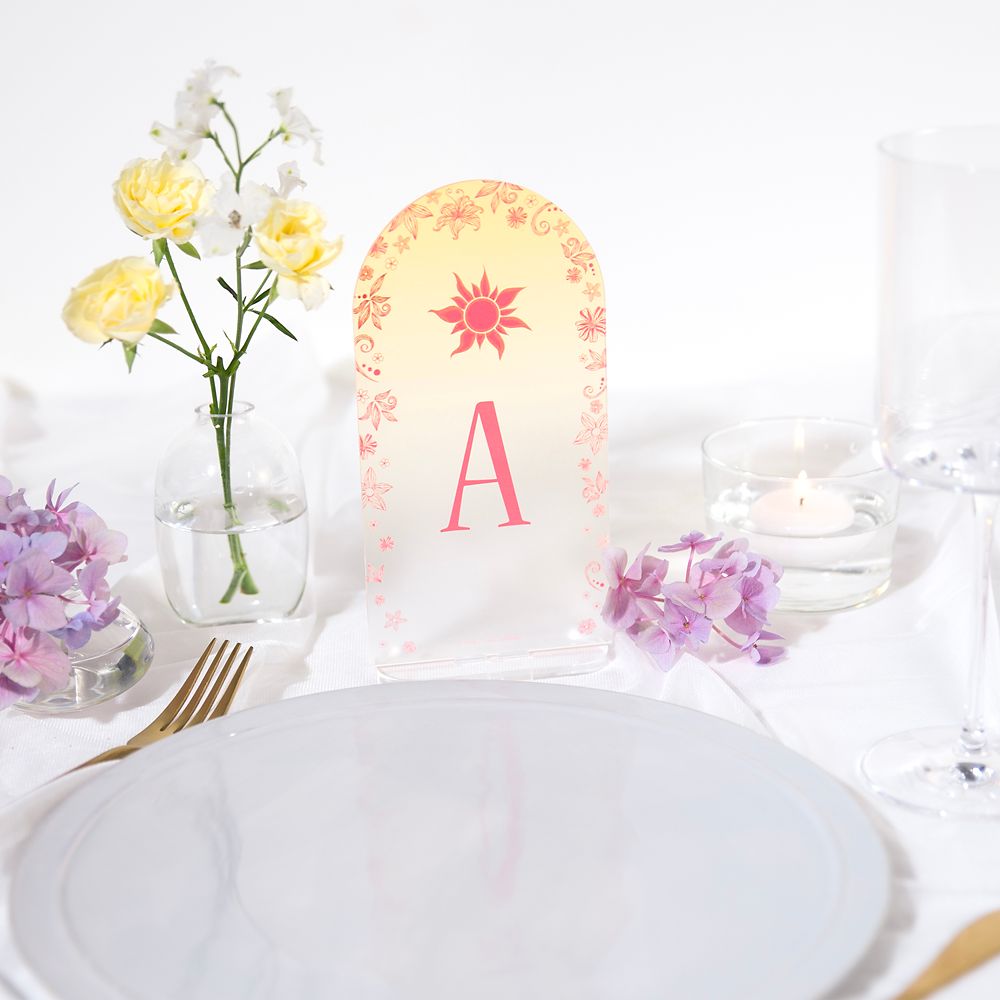 【受注生産】ラプンツェル　ディズニーコーディネートセット「ダウニーフラワー」　（テーブルナンバー英字）