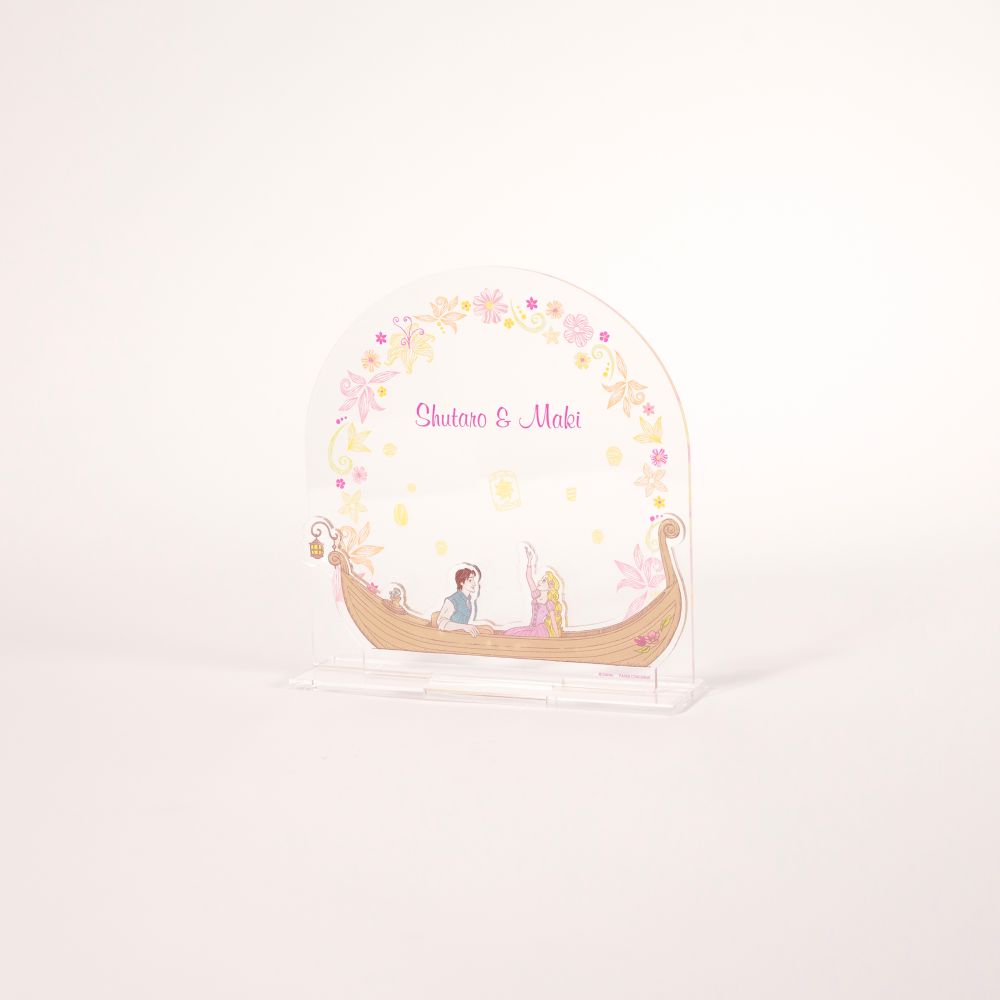 【受注生産】ラプンツェル　ディズニーコーディネートセット「ダウニーフラワー」　（テーブルナンバー英字）