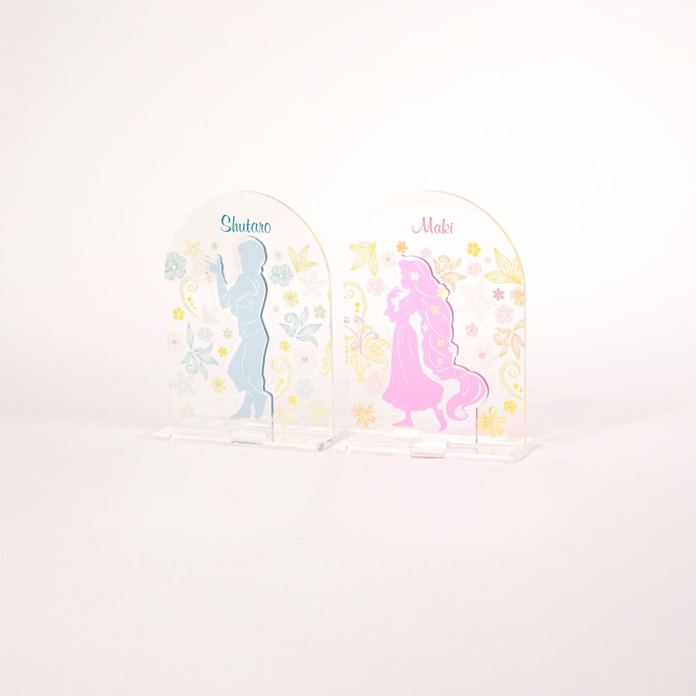 【受注生産】ラプンツェル　ディズニーコーディネートセット「ダウニーフラワー」　（テーブルナンバー英字）