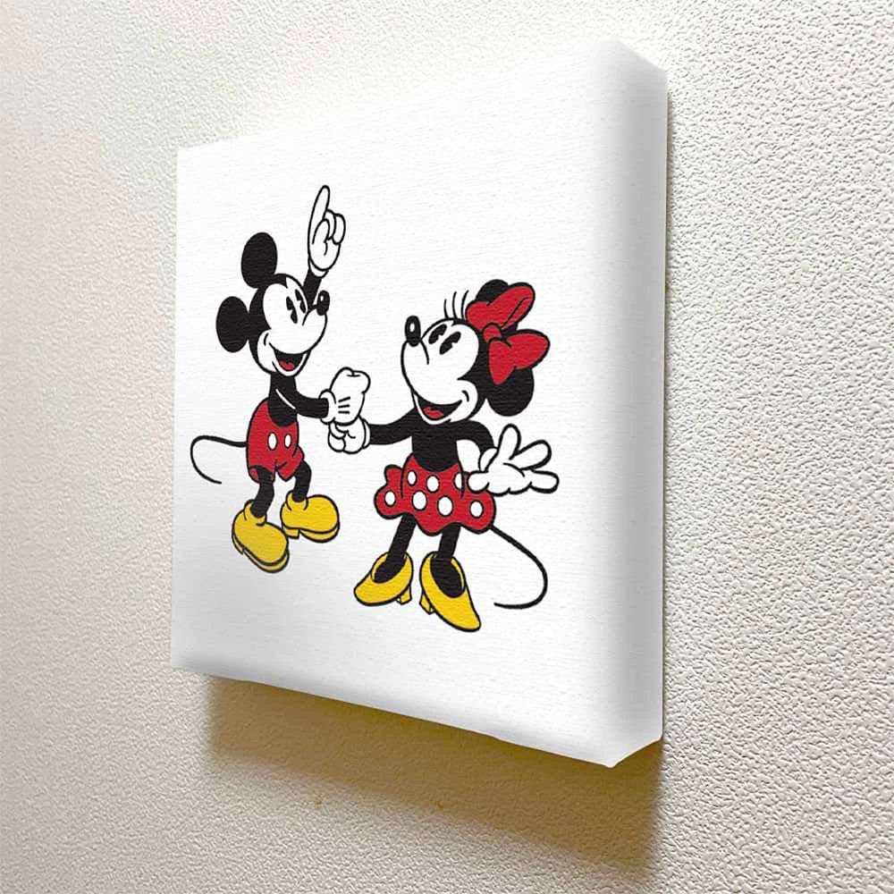 大理石で作られたミッキーマウスとミニーです！かなり重いです 【公式