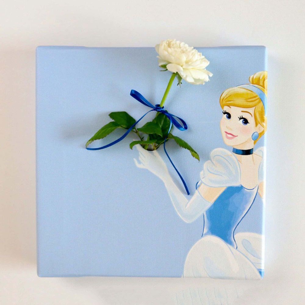 公式 ショップディズニー シンデレラ ディズニープリンセス 一輪挿し アート Ike Dsny 2106 23