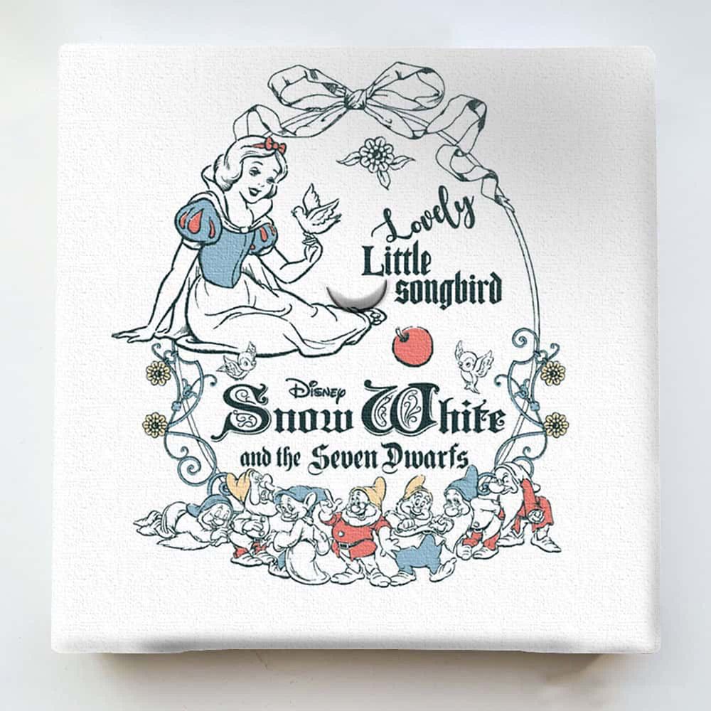 6-116「氷の国のプリンセスと雪だるま」シーグラスアート 姫 雪 冬