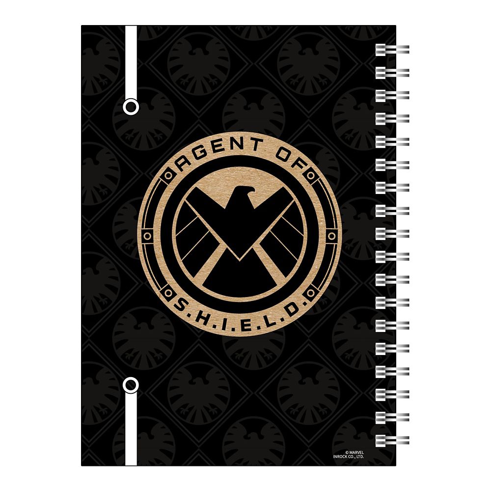 公式 ショップディズニー S H I E L D ゴムバンド付きリングノート
