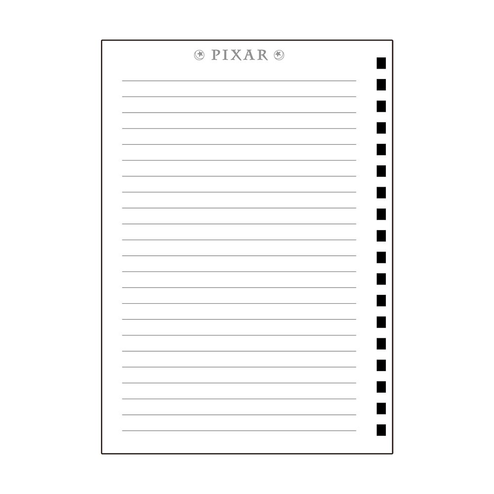 PIXAR　ゴムバンド付きリングノート