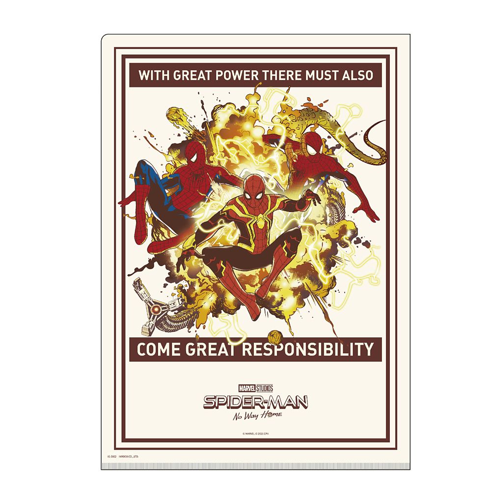 スパイダーマン：ノー・ウェイ・ホーム　ＷポケットクリアファイルＣ