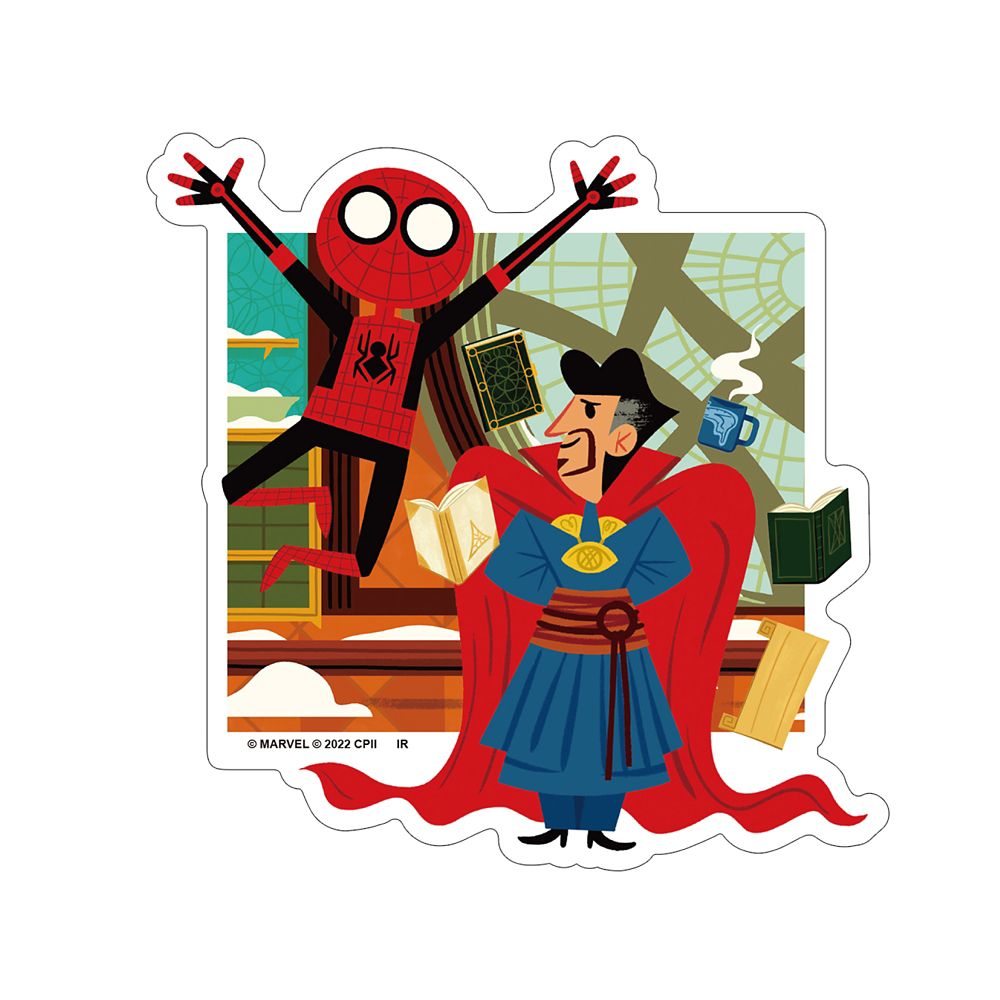公式 ショップディズニー スパイダーマン ノー ウェイ ホーム ダイカットステッカー イラスト ｃ