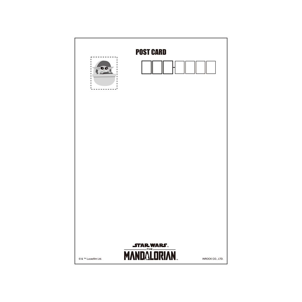STAR WARS マンダロリアン シーズン3 ケース付きポストカードセット