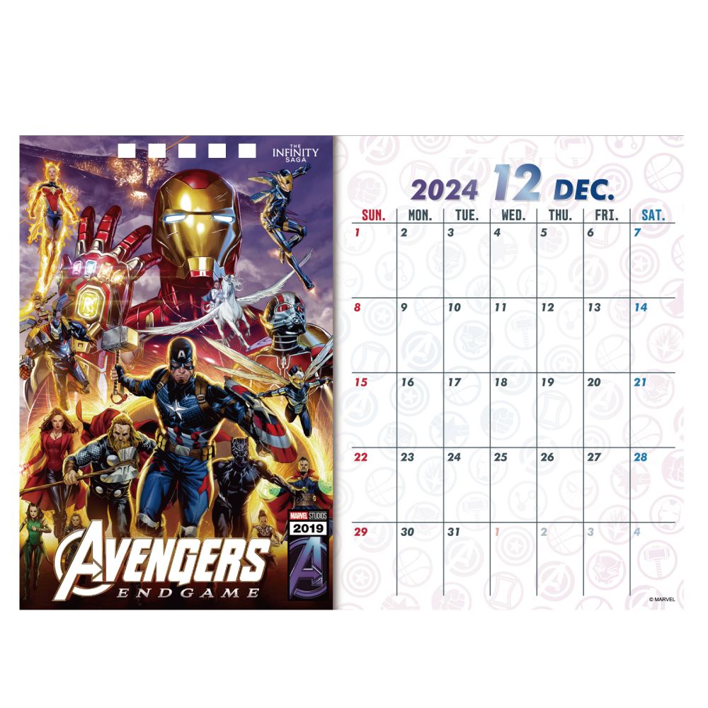 MARVEL(INFINITY SAGA) 2024年卓上カレンダー