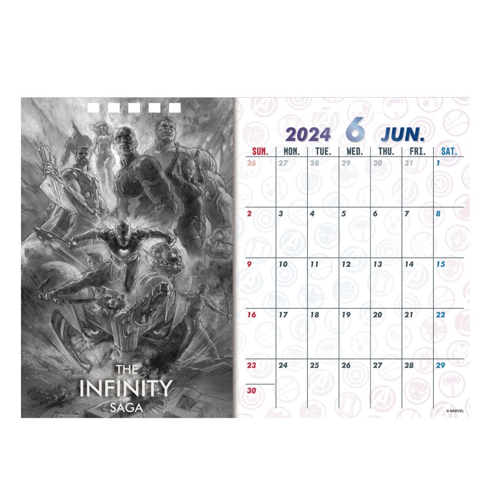 MARVEL(INFINITY SAGA) 2024年卓上カレンダー