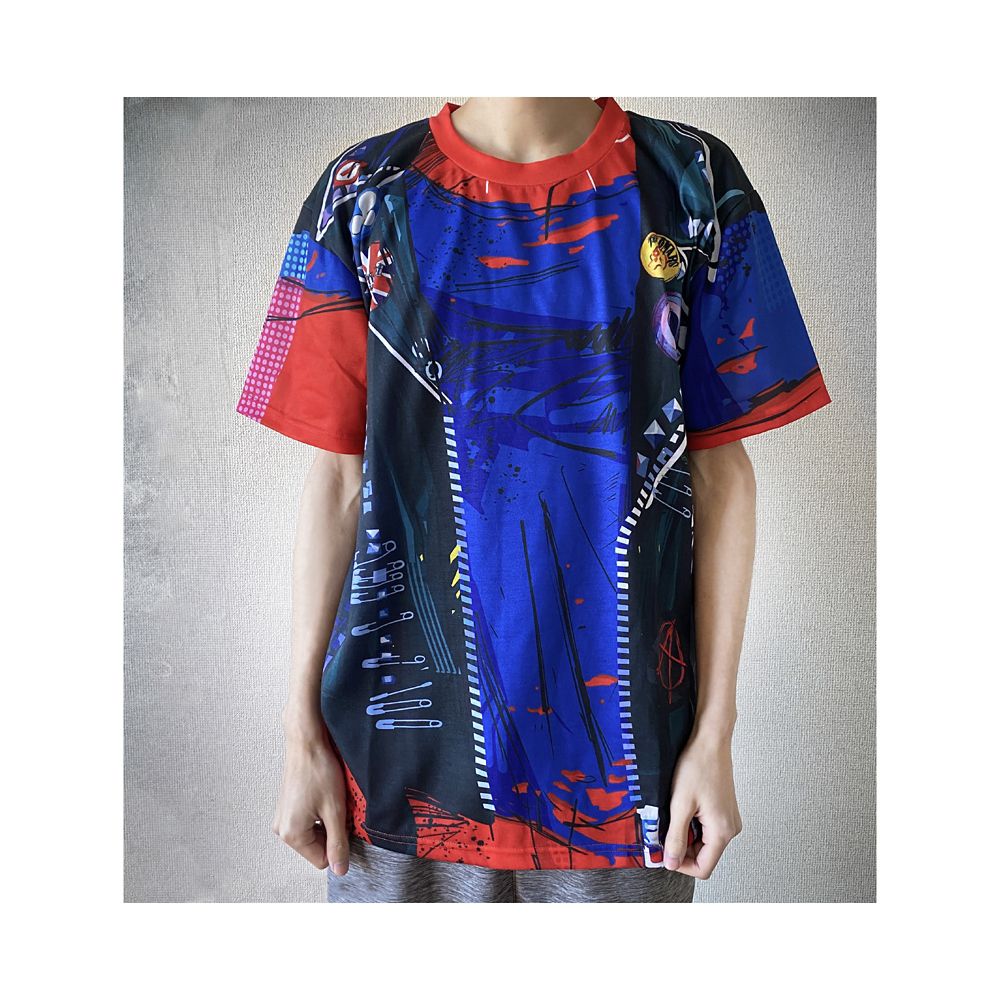 スパイダーマン アクロス･ザ･スパイダーバース SPIDER-PUNK Tシャツ(L)