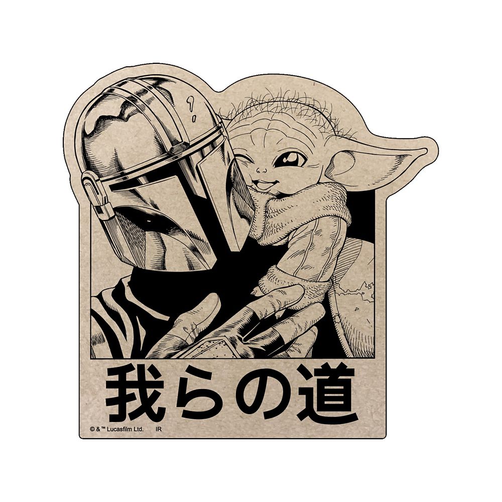 【公式】ディズニーストア.jp | STAR WARS マンダロリアン(Manga) クラフトステッカーA