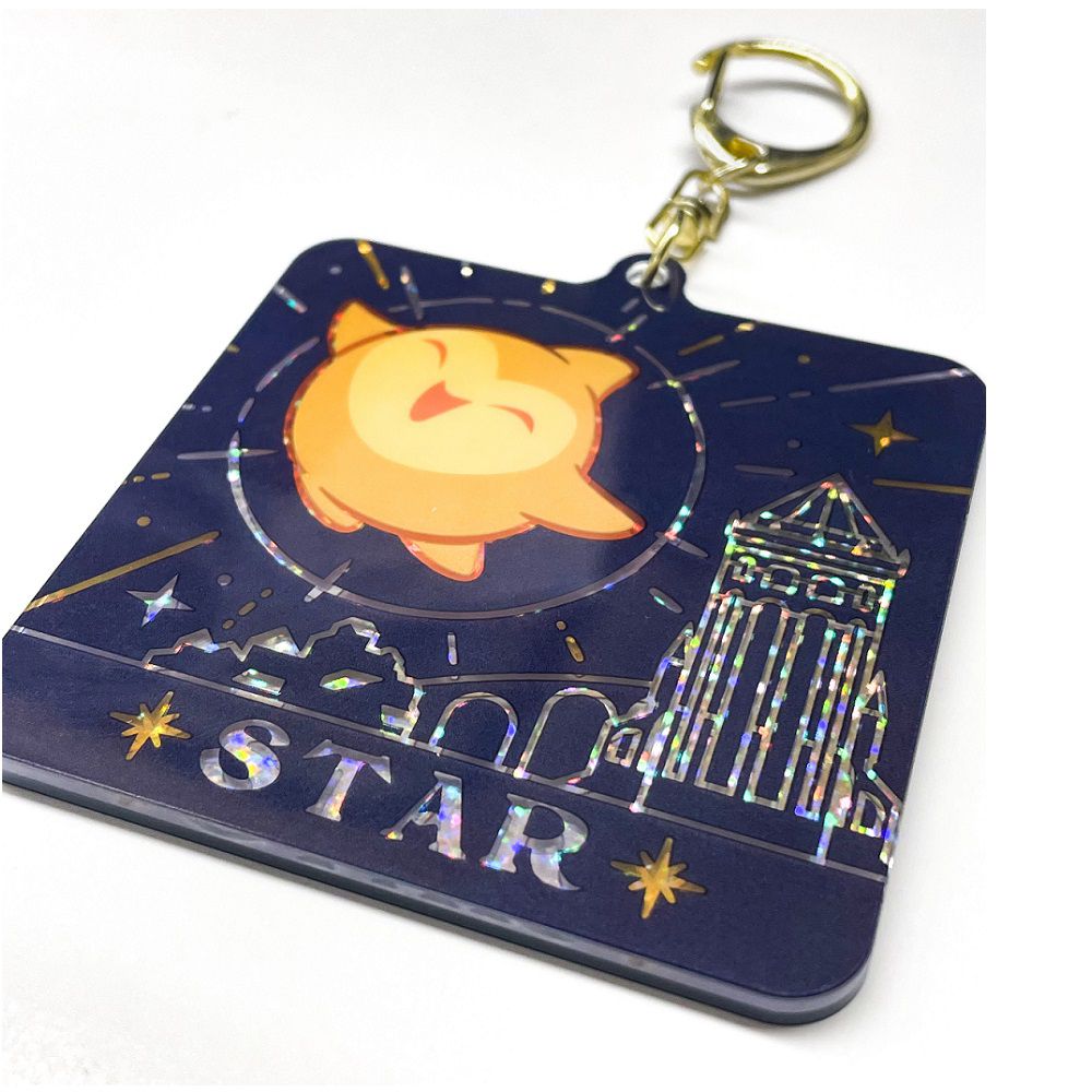 ディズニー映画『ウィッシュ』 キラキラアクリルキーホルダー