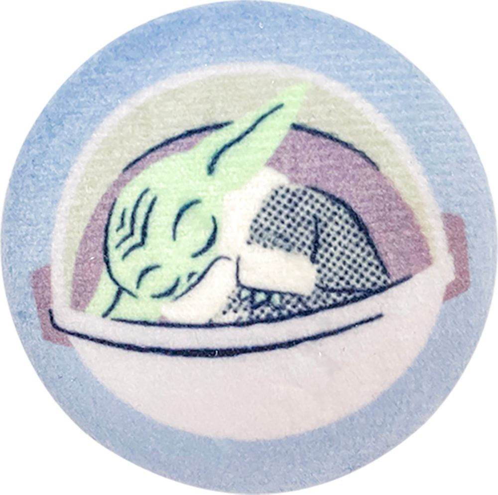 マンダロリアン ブラインドふわふわ缶バッジ