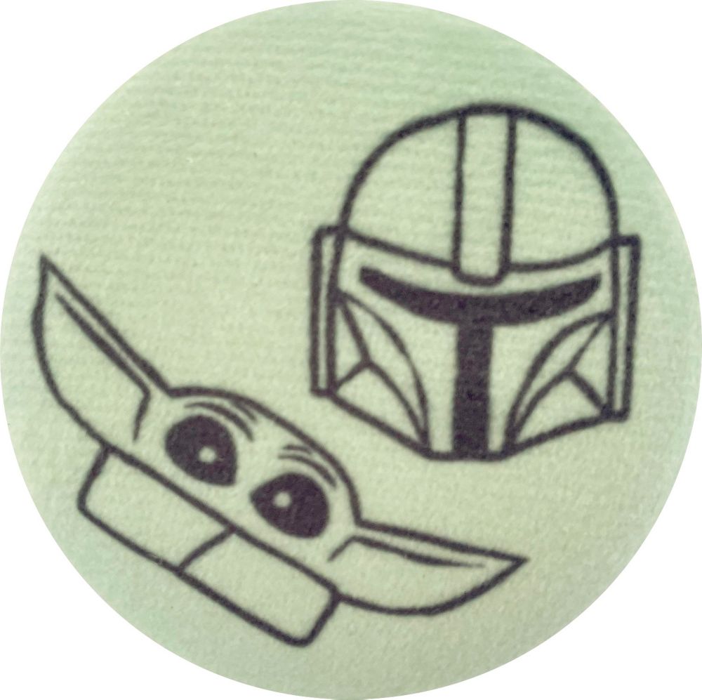 マンダロリアン ブラインドふわふわ缶バッジ