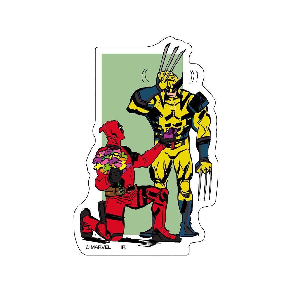 デッドプール&ウルヴァリン ステッカーセットB