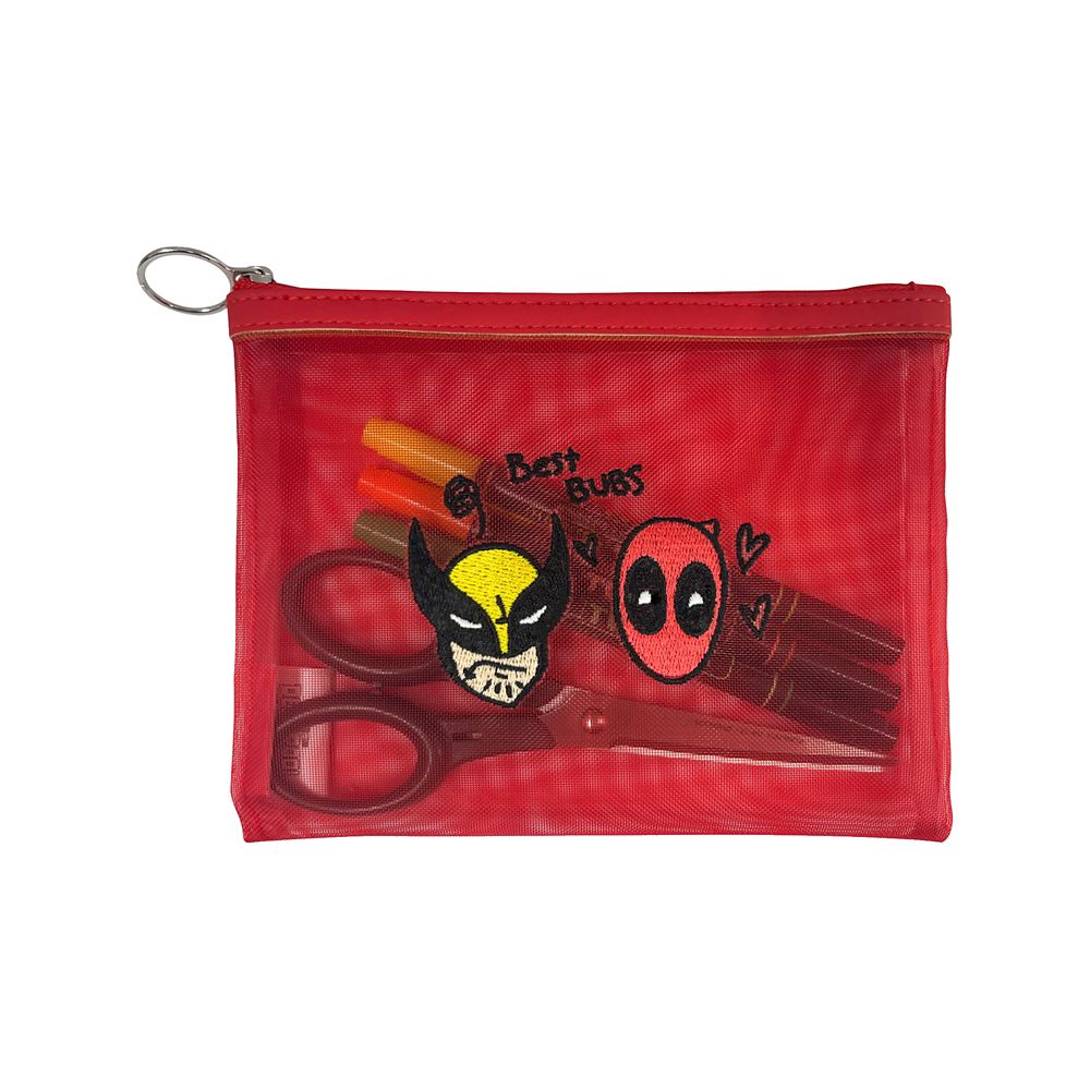 デッドプール&ウルヴァリン メッシュポーチ