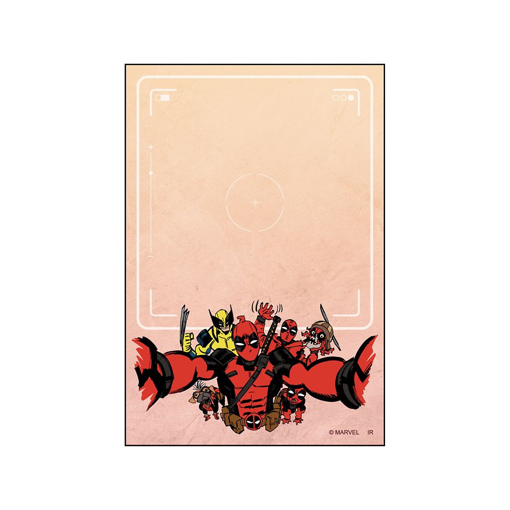 デッドプール&ウルヴァリン パタパタメモ