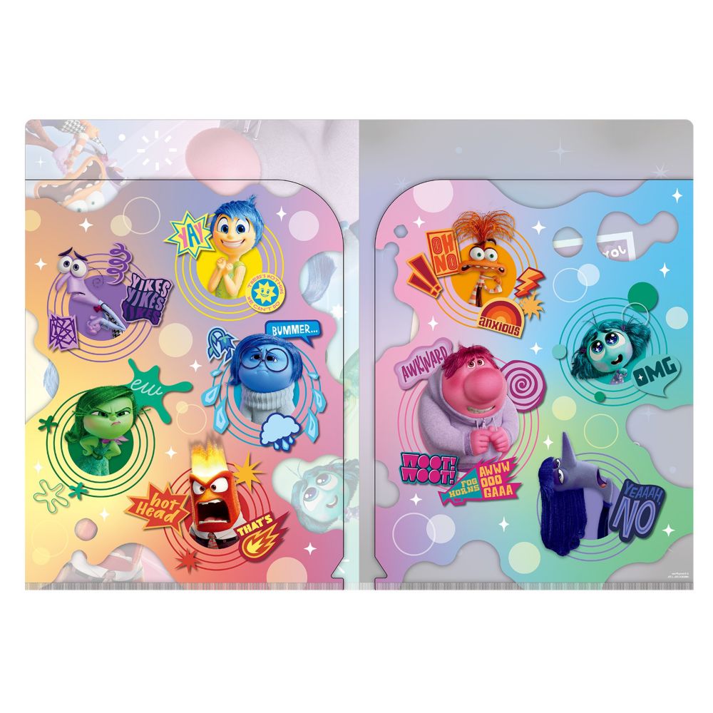 インサイド･ヘッド2 Wポケットクリアファイル