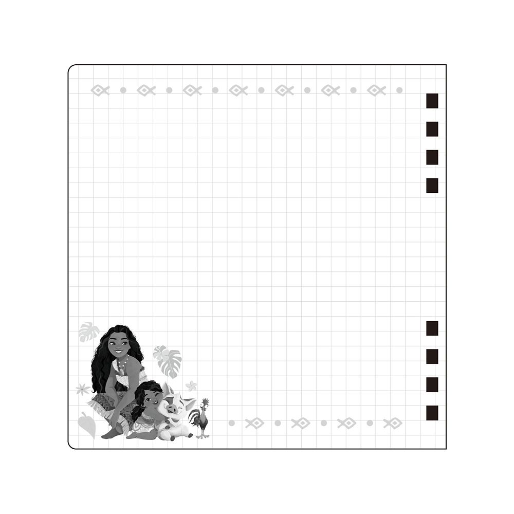 モアナと伝説の海2 スクエアリングノート