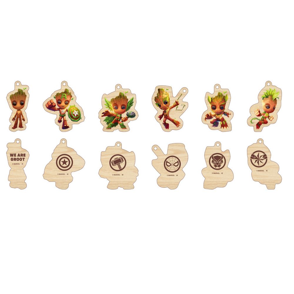 WE ARE GROOT ブラインドウッドキーチェーン※全6種
