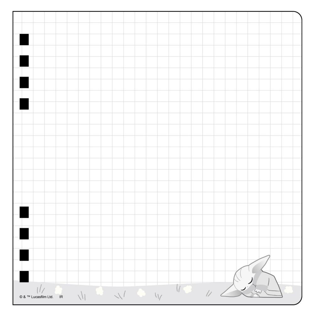 グローグー スクエアリングノート