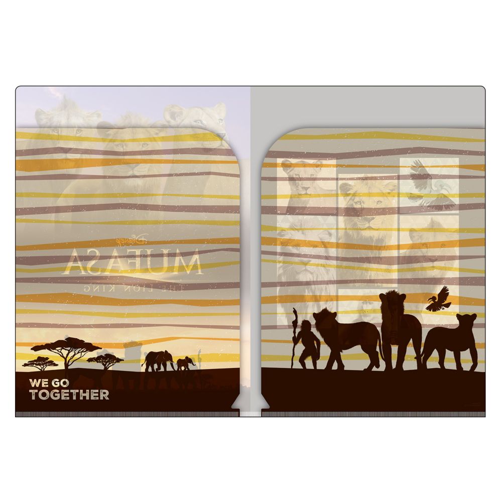 ライオン･キング:ムファサ Wポケットクリアファイル