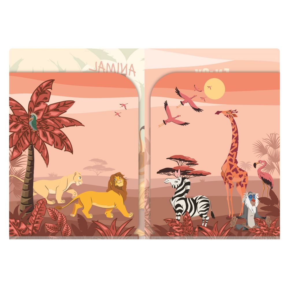 ライオン･キング Wポケットクリアファイル