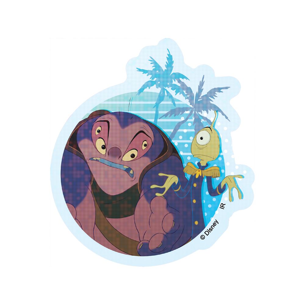 リロ&スティッチ ホログラムステッカーセット(アニメFフレーム)