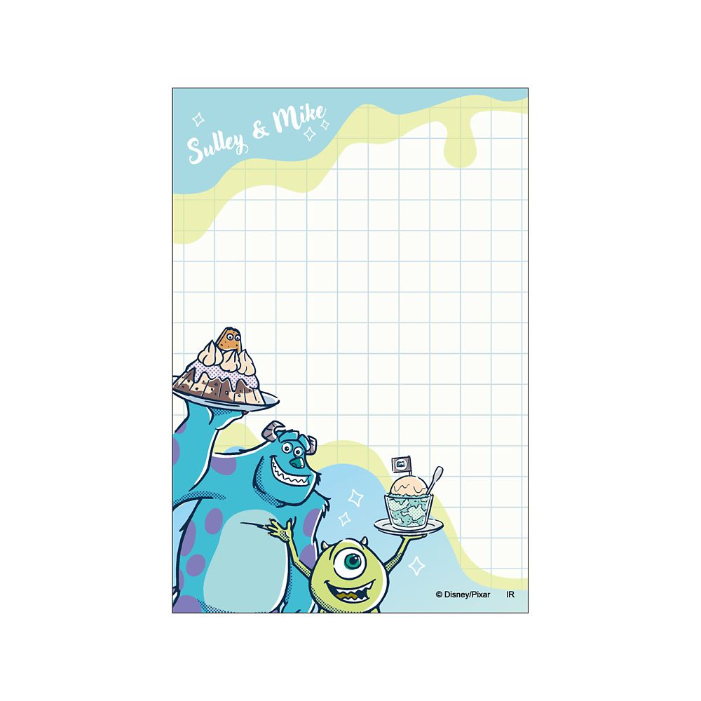 PIXAR パタパタメモ(スイーツ)