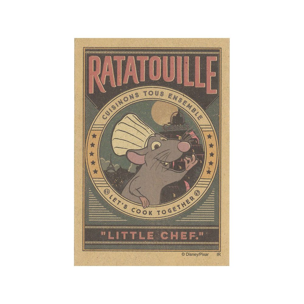 PIXAR アートカードコレクション(レトロ)※全8種