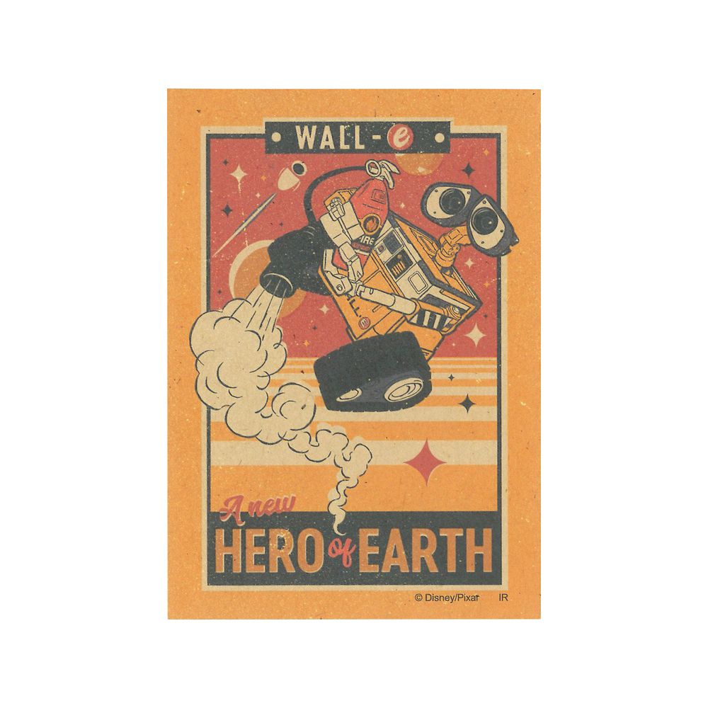 PIXAR アートカードコレクション(レトロ)※全8種