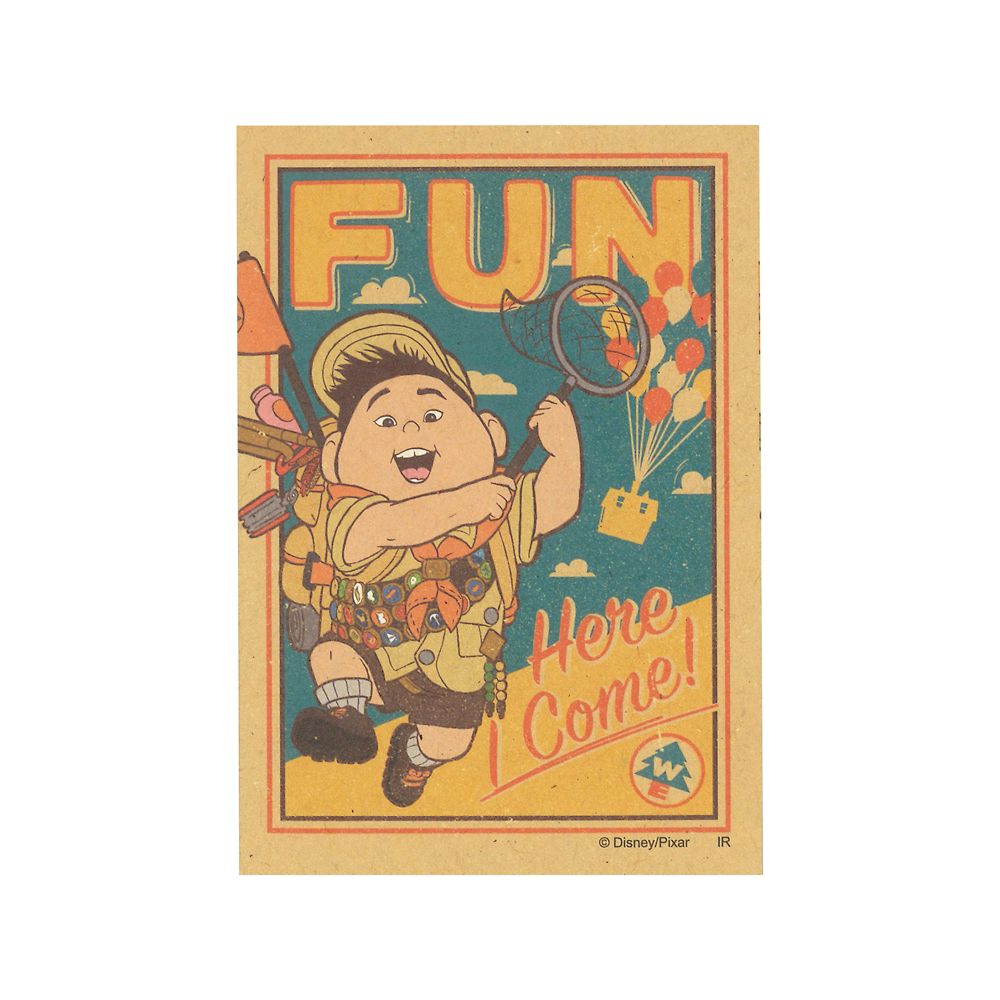 PIXAR アートカードコレクション(レトロ)※全8種