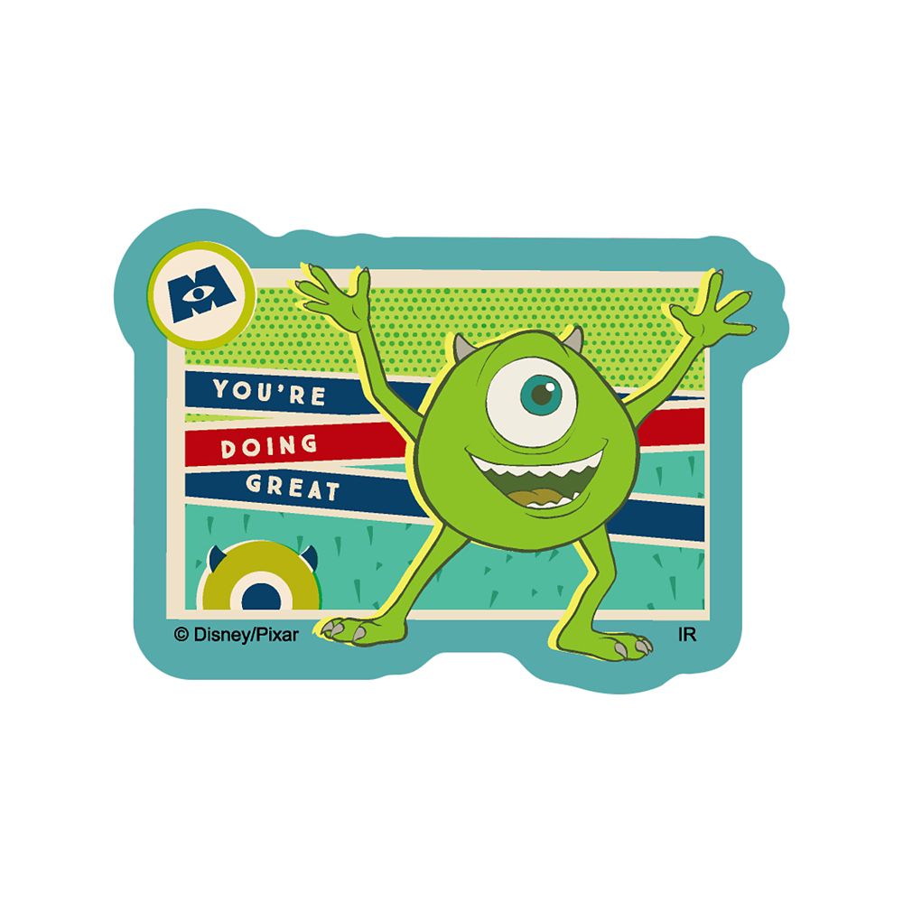 PIXAR マットステッカーセット