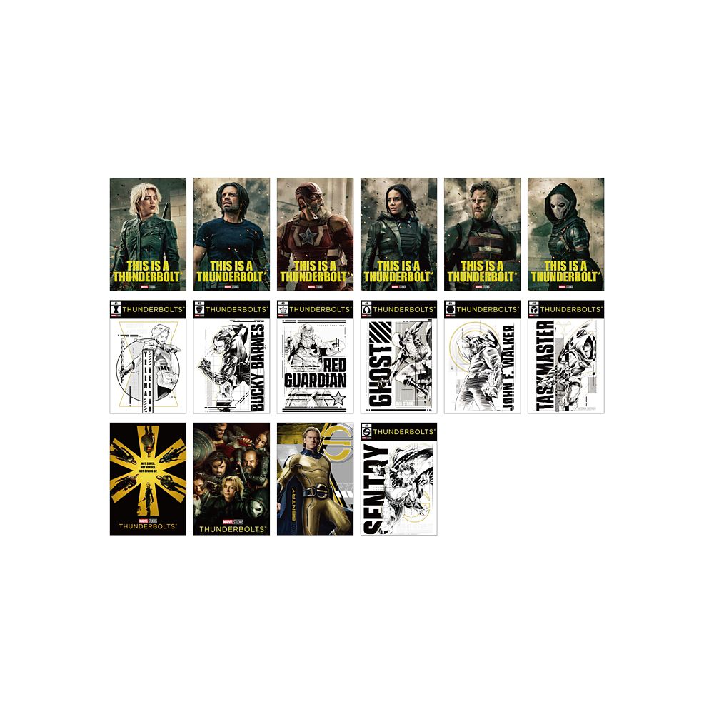 『サンダーボルツ*』 缶ケース入りポストカードセット