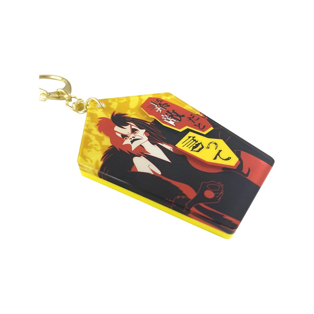 Power Word Villains 2層アクリルキーホルダー(クルエラ)