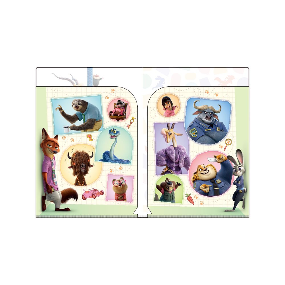 ズートピア2 Wポケットクリアファイル