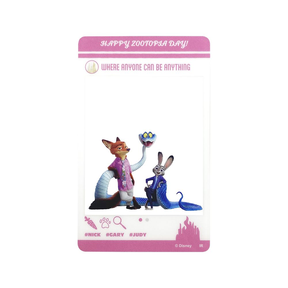 ズートピア2 SNS風アクリルカードコレクション※全9種