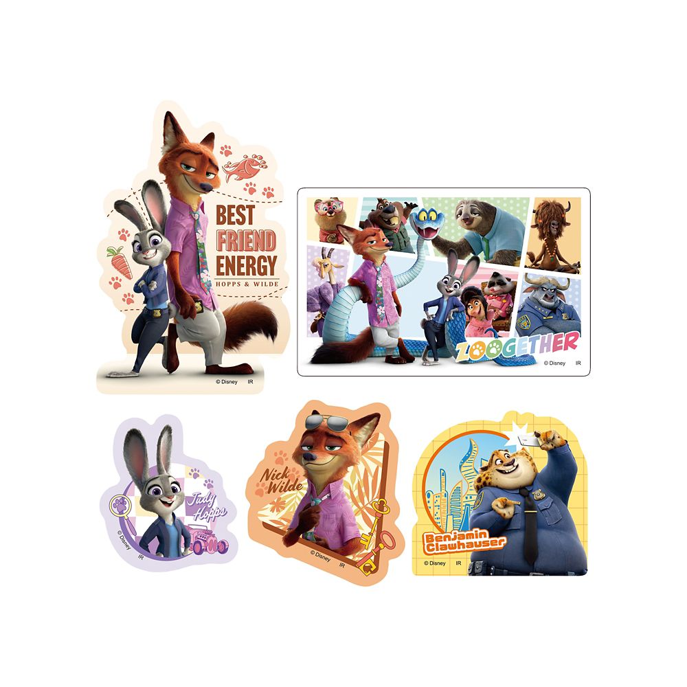 ズートピア2 シールバインダー【5点セット】 12/16(火)出品終了 ズートピア2 フレークシール【2026年2月中旬～順次発送予定