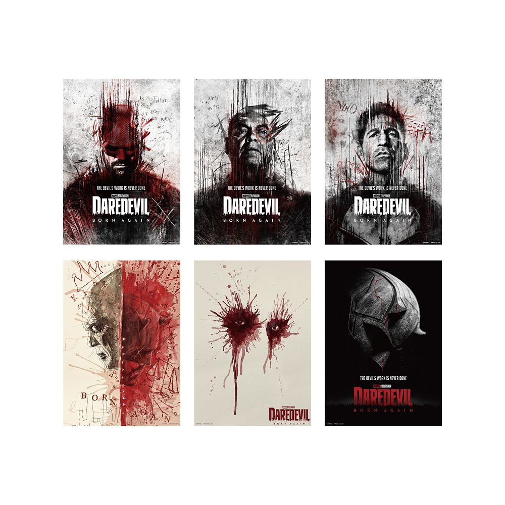 デアデビル A4ポスター6枚セット