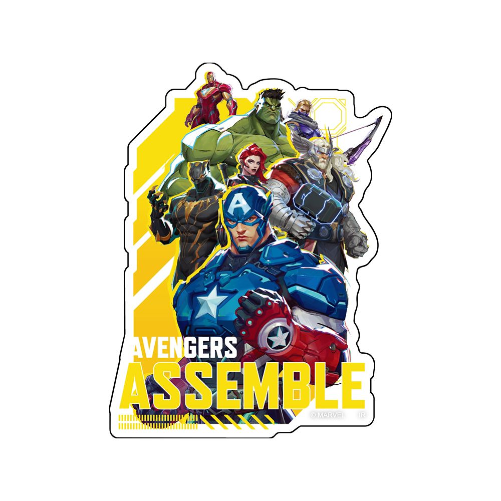 MARVEL RIVALS クリアステッカーセット