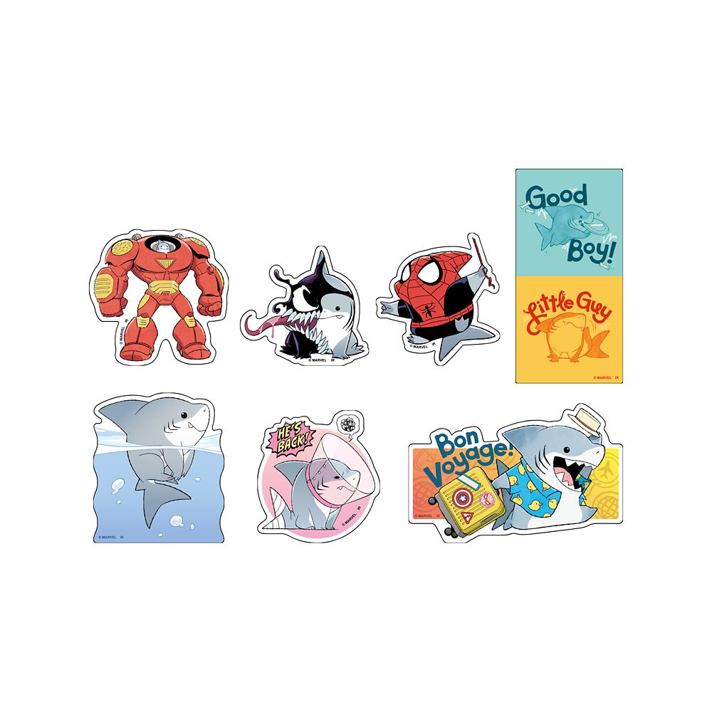 MARVEL RIVALS クリアステッカーセット(ジェフ)