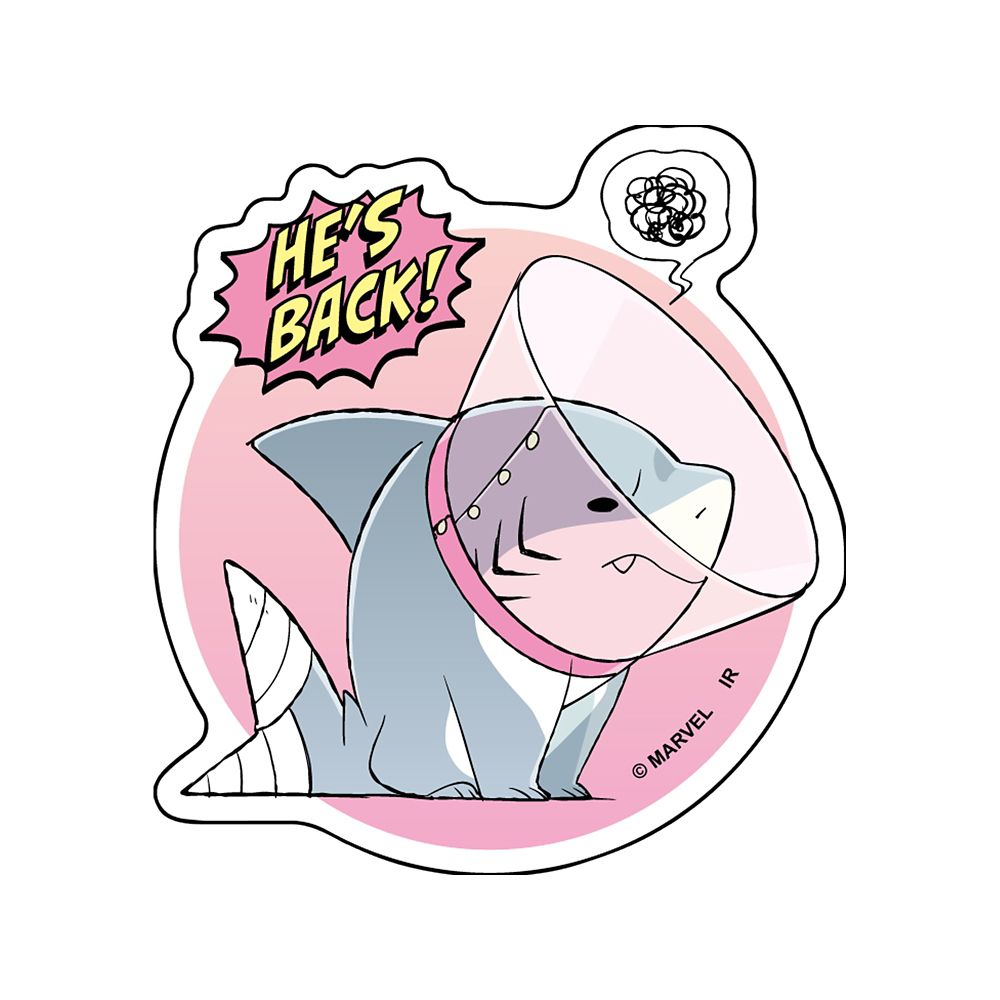 MARVEL RIVALS クリアステッカーセット(ジェフ)