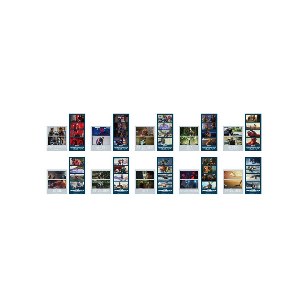 キャプテン･アメリカ:ブレイブ･ニュー･ワールド フォトステッカーコレクション※全10種