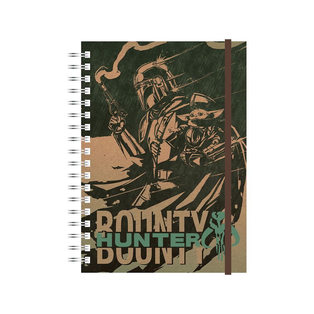 SW マンダロリアン･アンド･グローグー ゴムバンド付きリングノート