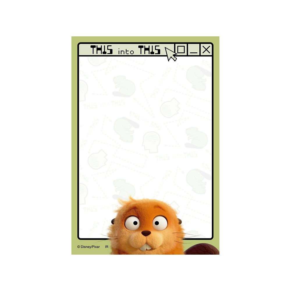 私がビーバーになる時 パタパタメモ