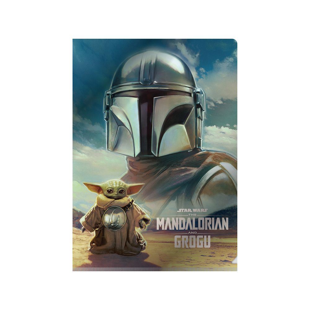 SW マンダロリアン･アンド･グローグー メタリッククリアファイルA