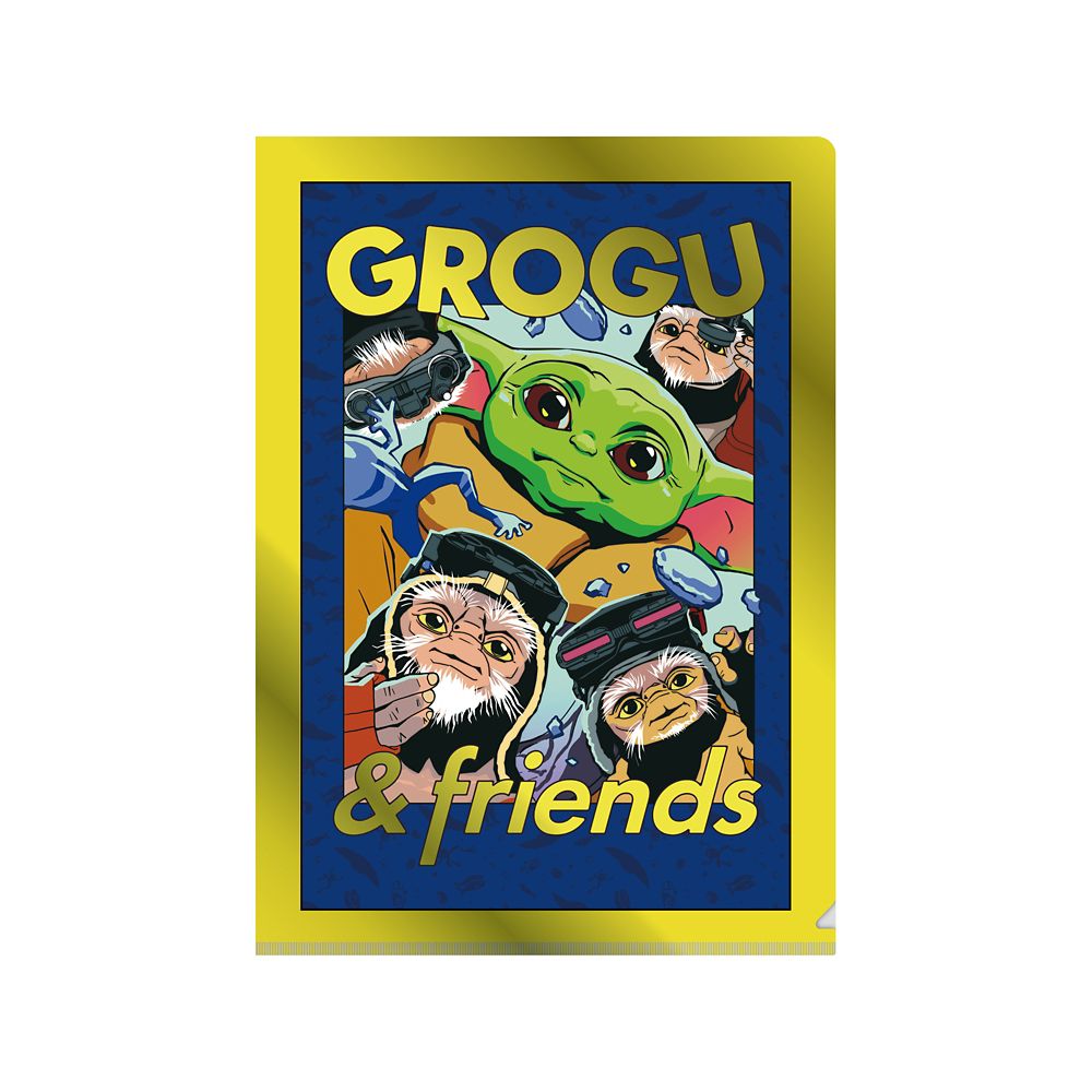 SW マンダロリアン･アンド･グローグー メタリッククリアファイルB