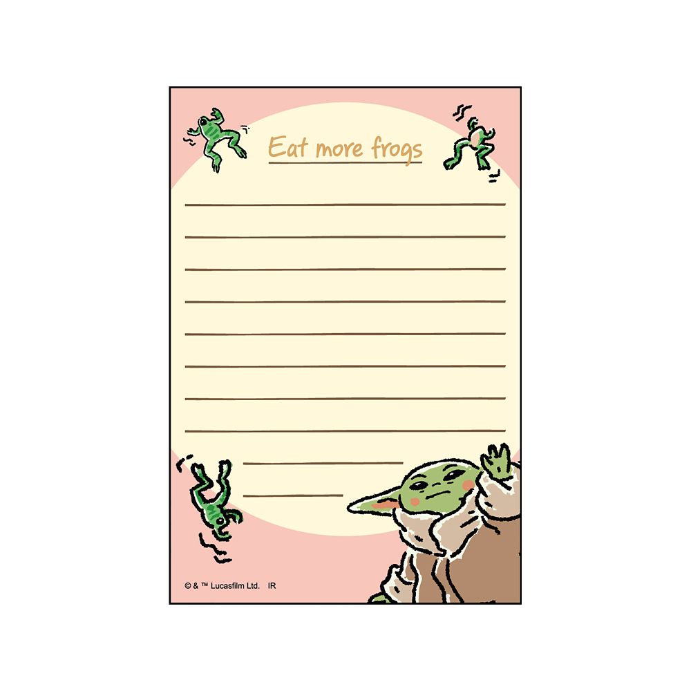 SW マンダロリアン･アンド･グローグー パタパタメモ