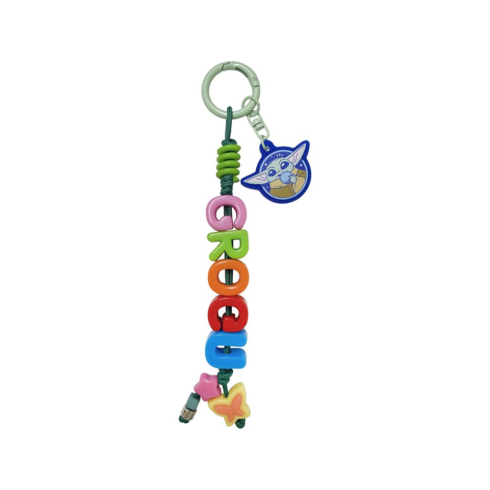 グローグー ネームビーズキーホルダー