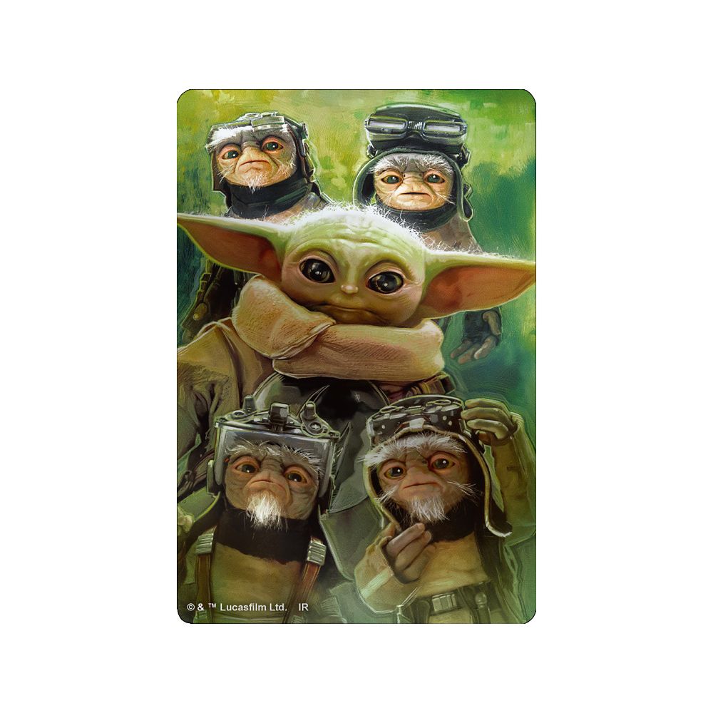 SW マンダロリアン･アンド･グローグー/メタリックカードコレクション※全12種